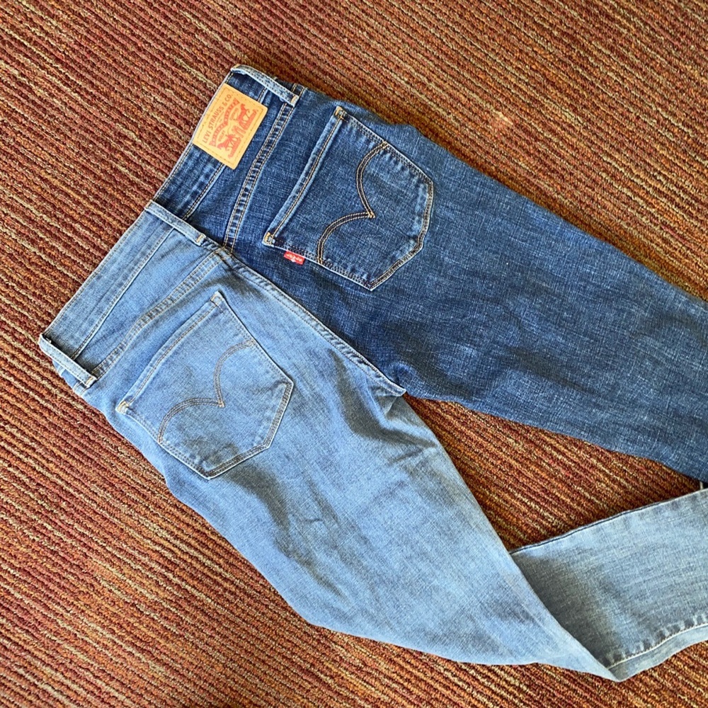 Levi’s Denim Two Toned Jeans High Waisted 30 PXT
